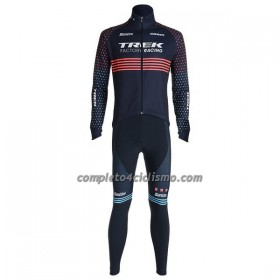 Completo Maglia ML + Pantaloncino con bretelle ML 2022 Trek Factory Racing CX